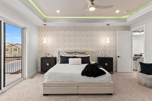 102 South Shore Road, Chestermere, AB - Indoor Photo Showing Bedroom