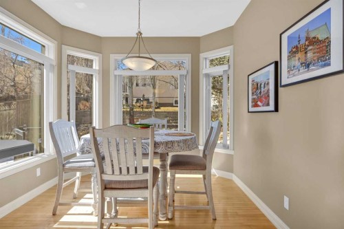 97 Strathridge Close Sw, Calgary, AB - Indoor Photo Showing Dining Room