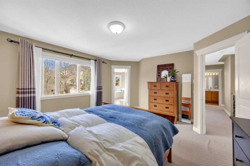 97 Strathridge Close Sw, Calgary, AB - Indoor Photo Showing Bedroom