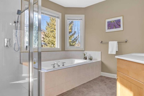 97 Strathridge Close Sw, Calgary, AB - Indoor Photo Showing Bathroom