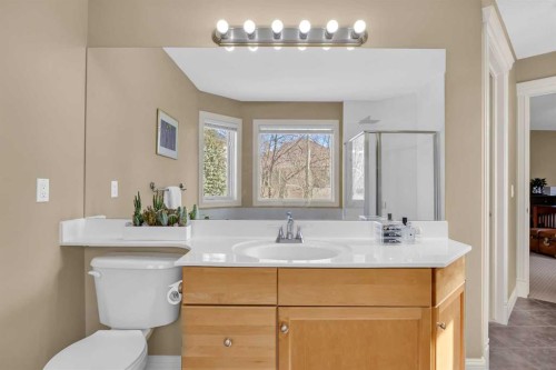97 Strathridge Close Sw, Calgary, AB - Indoor Photo Showing Bathroom