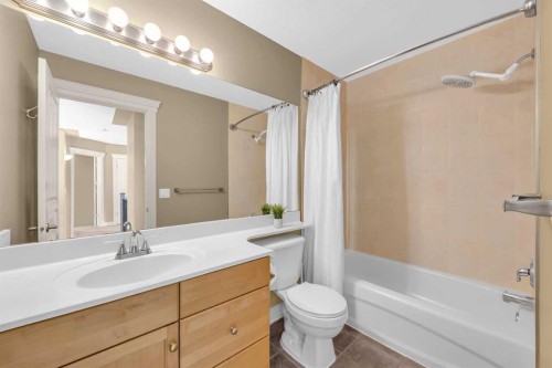 97 Strathridge Close Sw, Calgary, AB - Indoor Photo Showing Bathroom