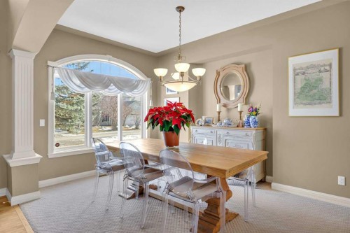 97 Strathridge Close Sw, Calgary, AB - Indoor Photo Showing Dining Room
