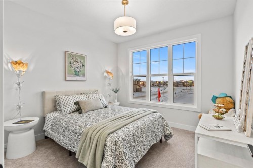 91 South Shore Road, Chestermere, AB - Indoor Photo Showing Bedroom
