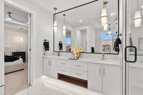 91 South Shore Road, Chestermere, AB - Indoor Photo Showing Bathroom