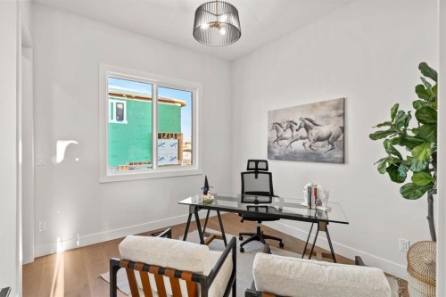 91 South Shore Road, Chestermere, AB - Indoor Photo Showing Office