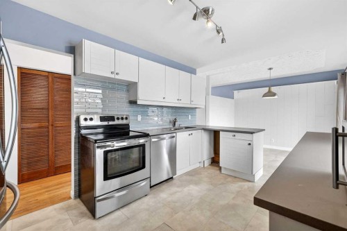 79 Hillary Crescent Sw, Calgary, AB - Indoor Photo Showing Kitchen