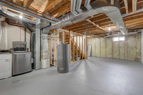 32-204 Strathaven Drive, Strathmore, AB - Indoor Photo Showing Basement