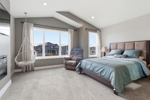 1469 Aldrich Place, Carstairs, AB - Indoor Photo Showing Bedroom