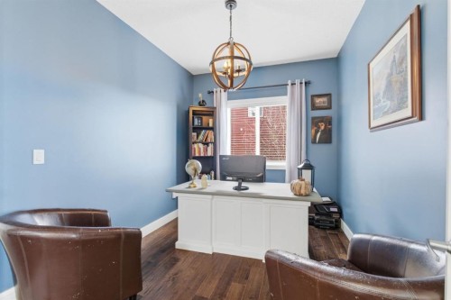 1469 Aldrich Place, Carstairs, AB - Indoor Photo Showing Office