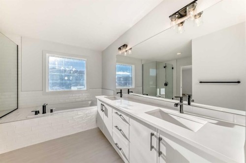 67 Creekside Path Sw, Calgary, AB - Indoor Photo Showing Bathroom
