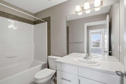 54 Legacy Close Se, Calgary, AB - Indoor Photo Showing Bathroom
