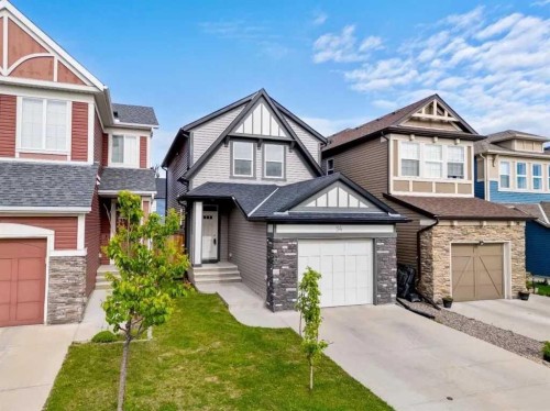 54 Legacy Close Se, Calgary, AB - Outdoor With Facade