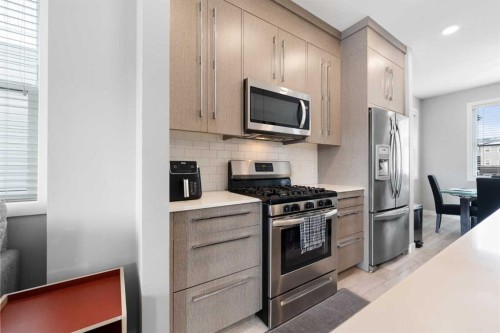 20 Cornerstone Manor Ne, Calgary, AB - Indoor Photo Showing Kitchen