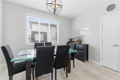 20 Cornerstone Manor Ne, Calgary, AB - Indoor Photo Showing Dining Room