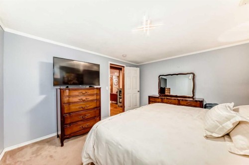 48 Midglen Way Se, Calgary, AB - Indoor Photo Showing Bedroom