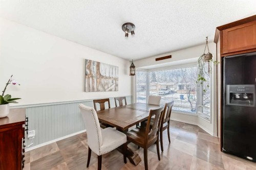 48 Midglen Way Se, Calgary, AB - Indoor Photo Showing Dining Room