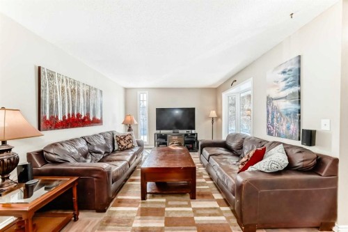 48 Midglen Way Se, Calgary, AB - Indoor Photo Showing Living Room