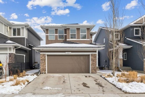 415 Rivercrest Boulevard, Cochrane, AB - Outdoor With Facade
