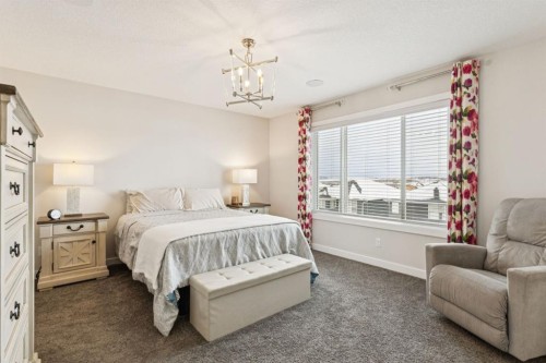 415 Rivercrest Boulevard, Cochrane, AB - Indoor Photo Showing Bedroom