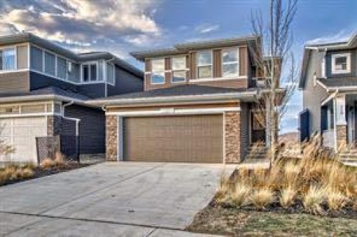 415 Rivercrest Boulevard, Cochrane, AB - Outdoor With Facade