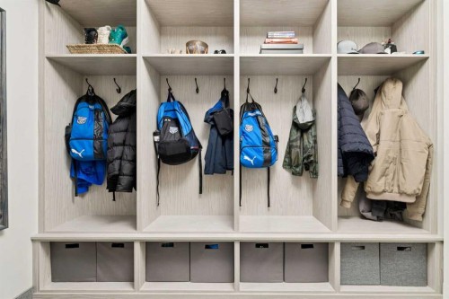 105 Masters Cape Se, Calgary, AB - Indoor With Storage