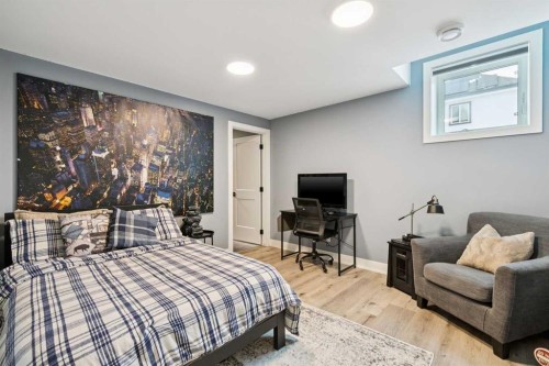 105 Masters Cape Se, Calgary, AB - Indoor Photo Showing Bedroom