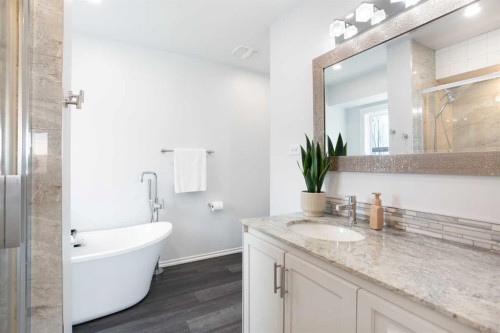 8 Thorndale Close Se, Airdrie, AB - Indoor Photo Showing Bathroom