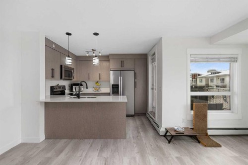 2408-302 Skyview Ranch Drive Ne, Calgary, AB - Indoor Photo Showing Kitchen