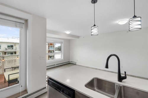 2408-302 Skyview Ranch Drive Ne, Calgary, AB - Indoor Photo Showing Kitchen