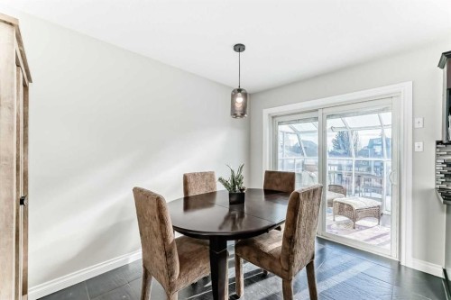 80 Hidden Point Nw, Calgary, AB - Indoor Photo Showing Dining Room