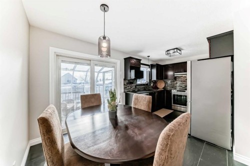 80 Hidden Point Nw, Calgary, AB - Indoor Photo Showing Dining Room