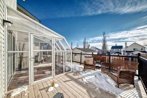 80 Hidden Point Nw, Calgary, AB - Outdoor With Deck Patio Veranda