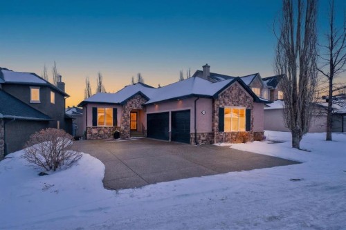 2735 Evercreek Bluffs Way Sw, Calgary, AB - Outdoor With Facade