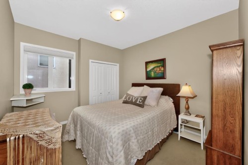 2735 Evercreek Bluffs Way Sw, Calgary, AB - Indoor Photo Showing Bedroom