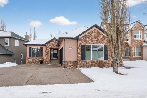 2735 Evercreek Bluffs Way Sw, Calgary, AB - Outdoor With Facade