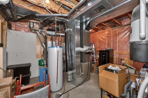 2735 Evercreek Bluffs Way Sw, Calgary, AB - Indoor Photo Showing Basement