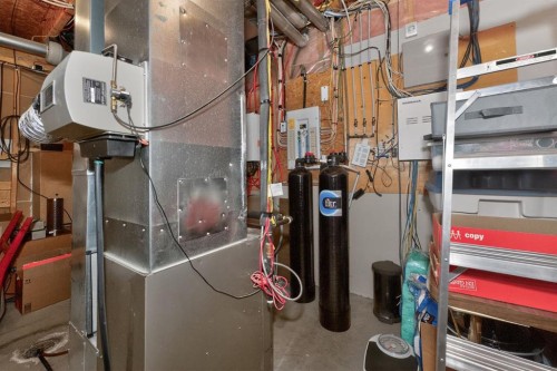 2735 Evercreek Bluffs Way Sw, Calgary, AB - Indoor Photo Showing Basement