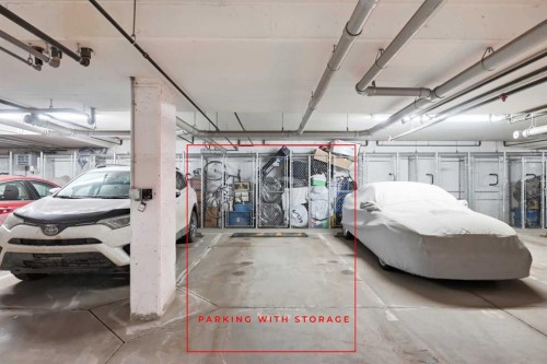 3108-99 Copperstone Park Se, Calgary, AB - Indoor Photo Showing Garage