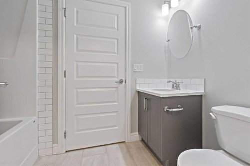 394 Seton Passage Se, Calgary, AB - Indoor Photo Showing Bathroom