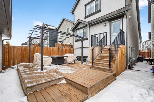 287 Masters Row Se, Calgary, AB - Outdoor With Deck Patio Veranda With Exterior