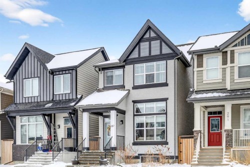287 Masters Row Se, Calgary, AB - Outdoor With Facade