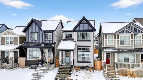 287 Masters Row Se, Calgary, AB - Outdoor With Facade