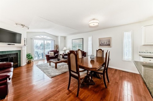 157 Hawkstone Manor Nw, Calgary, AB - Indoor With Fireplace