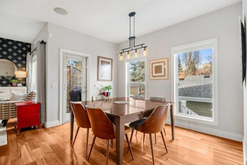 274 Somme Avenue Sw, Calgary, AB - Indoor Photo Showing Dining Room