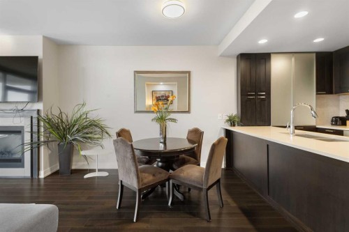 1322-222 Riverfront Avenue Sw, Calgary, AB - Indoor Photo Showing Dining Room