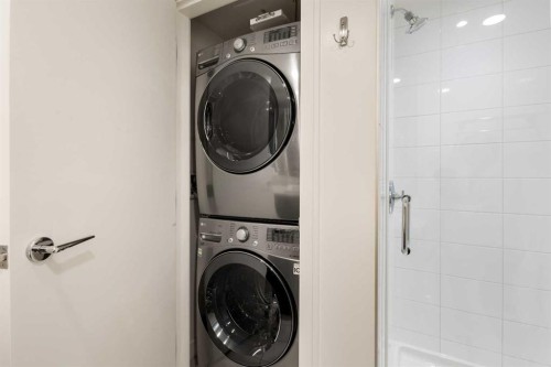 1322-222 Riverfront Avenue Sw, Calgary, AB - Indoor Photo Showing Laundry Room
