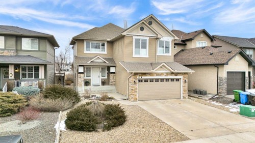 86 Evergreen Common Sw, Calgary, AB - Outdoor With Facade