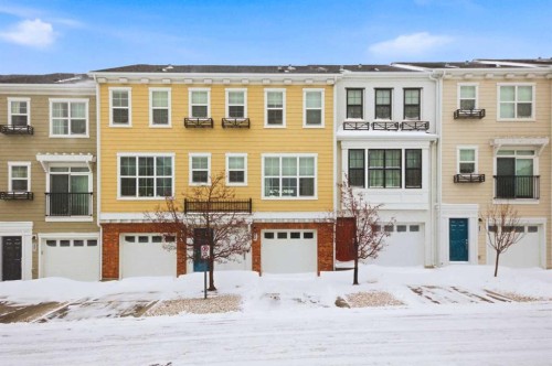 214 Nolanfield Villas Nw, Calgary, AB - Outdoor With Balcony With Facade