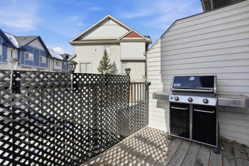 205 New Brighton Row Se, Calgary, AB - Outdoor With Deck Patio Veranda With Exterior